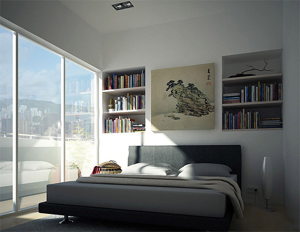 Apartment Bedroom Daylight