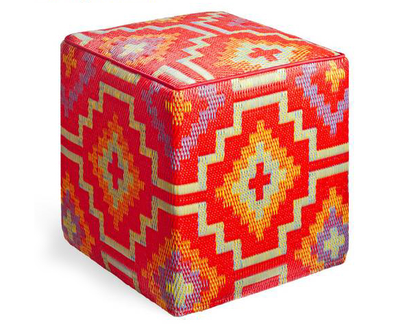 Lhasa - Orange & Violet Cube