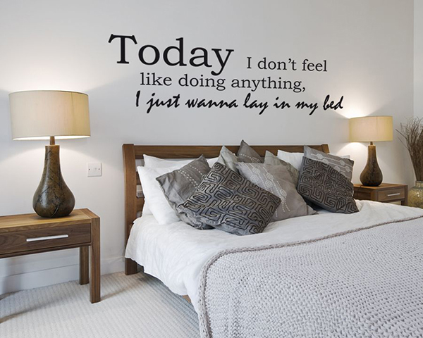 Bruno Mars Wall Sticker Quote