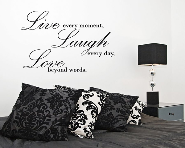 Live, Laugh, Love Wall Stickers