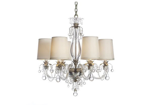 Petite Crystal Chandelier