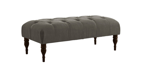 Skyline Furniture Tufted Bench