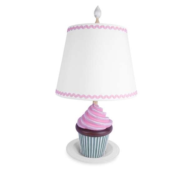 Cupcake Deliciousness Juvenile Table Lamp