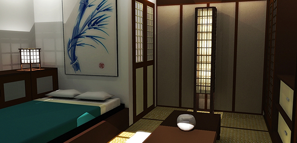 Japanese Bedroom