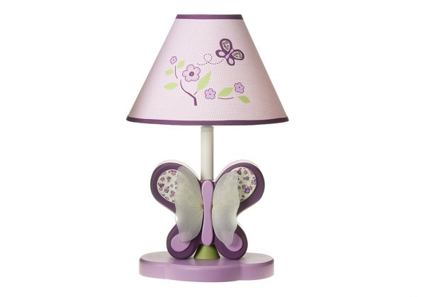 CoCaLo Sugar Plum Lamp Base and Shade