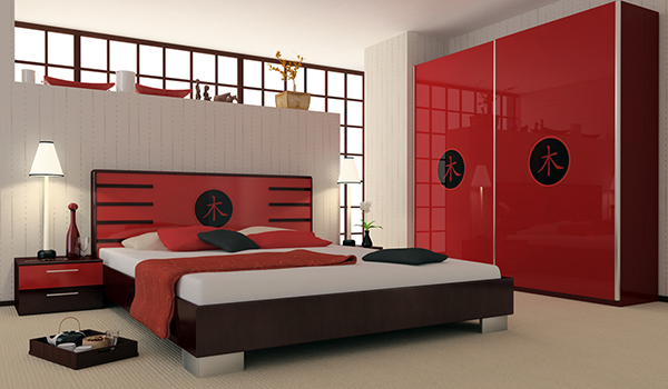 Asian Style Bedroom