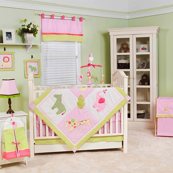 Pam Grace Jungle Jill 10 Piece Crib Set