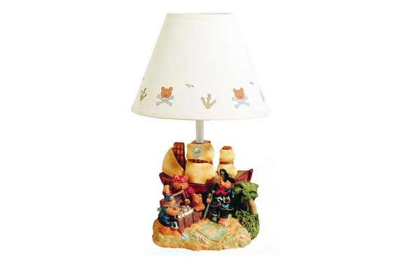 Cal Lighting Kids Treasure Island Table Lamp