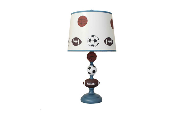 Casa Cortes All-American Sports Kids 23-inch Table Lamp